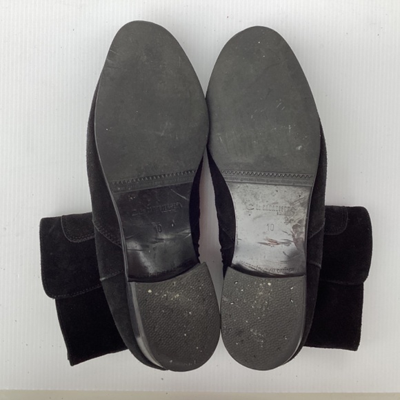 La CANADIENNE Black Suede Waterproof Ankle Boots Size 10 - Picture 6 of 9